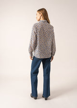 Ambre Floral Patterned Lurex Shirt | Saint James