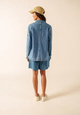 Alize Worker Jacket in Denim | Saint James