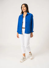 Alize Worker Jacket in Mer | Saint James