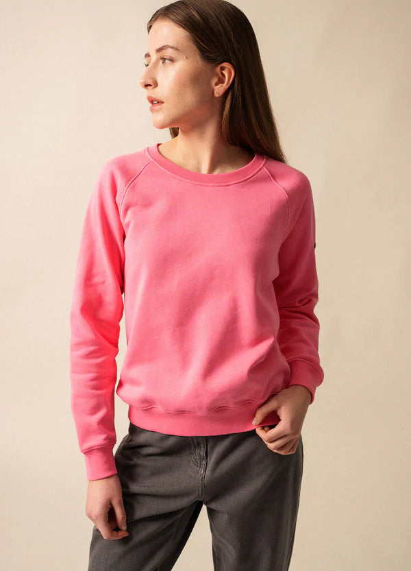 Patsy Hollywood Pink Sweatshirt | Saint James