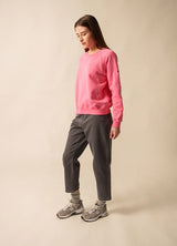 Patsy Hollywood Pink Sweatshirt | Saint James