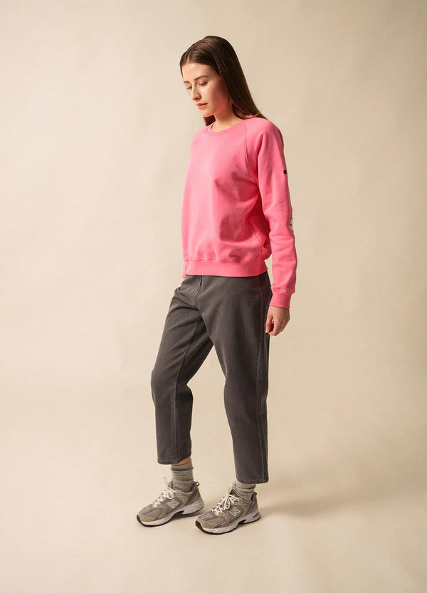 Patsy Hollywood Pink Sweatshirt | Saint James