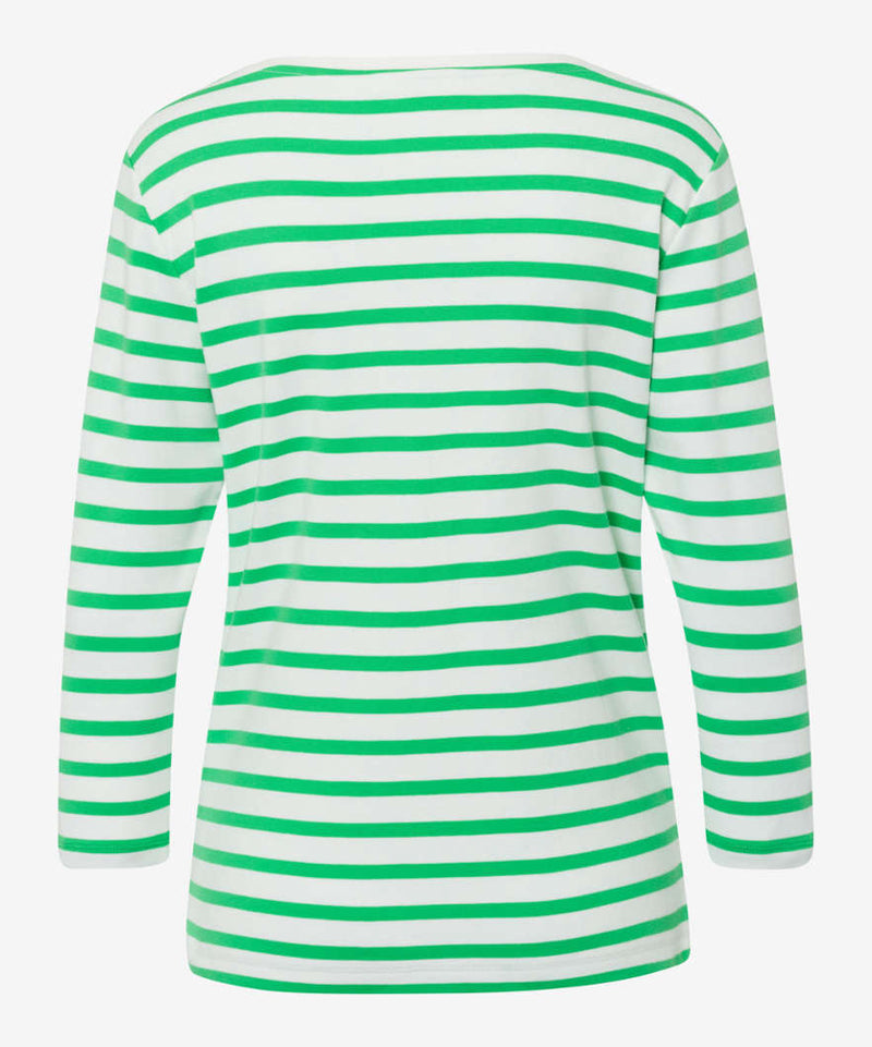Colletta Green Striped Top | Brax