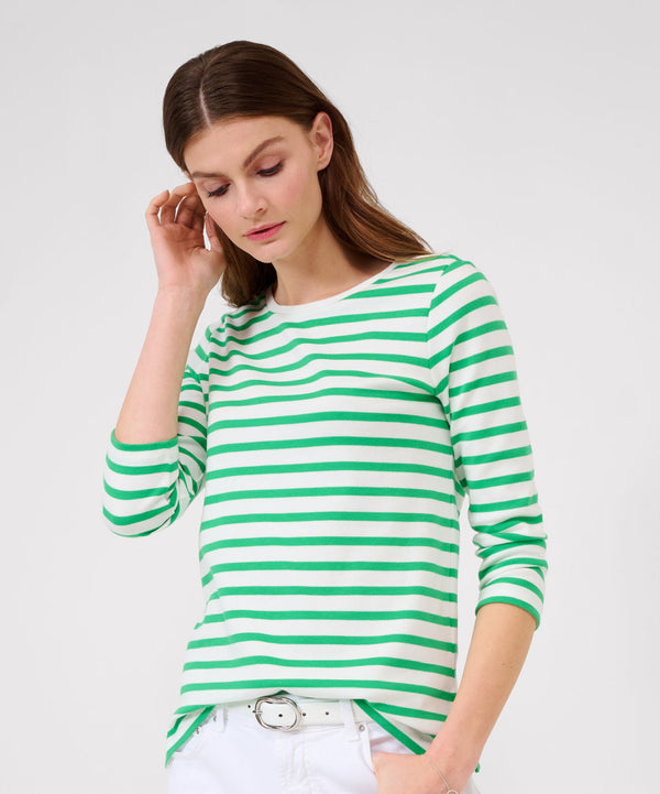Colletta Green Striped Top | Brax