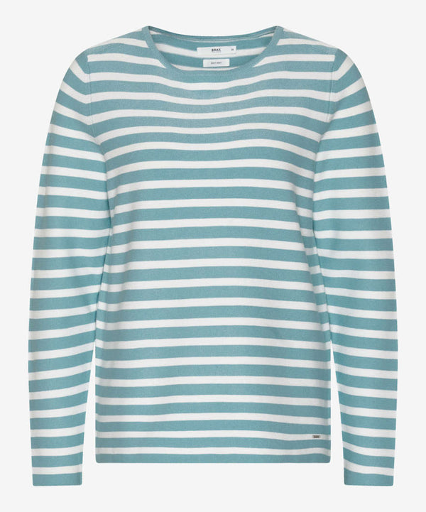 Lesley Mint Green Striped Jumper | Brax