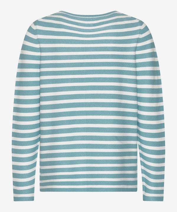 Lesley Mint Green Striped Jumper | Brax