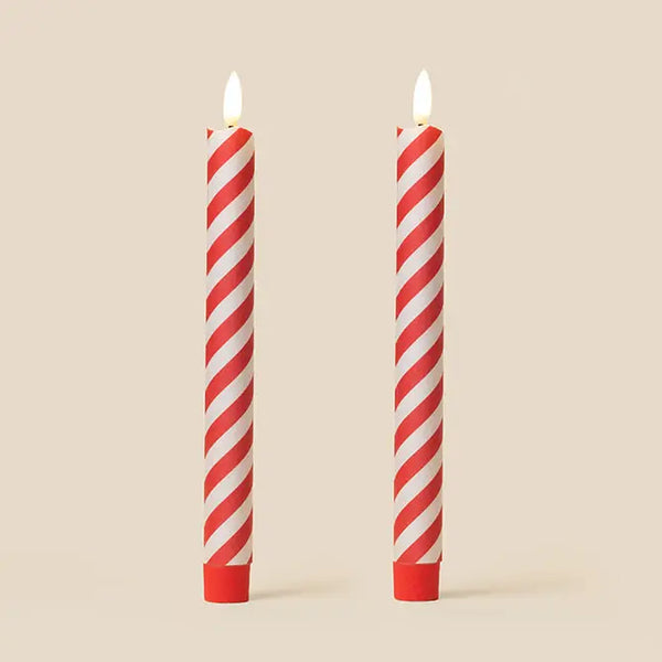 Lip Line Barley Twist Flameless LED Wax Candles | Tinkalink