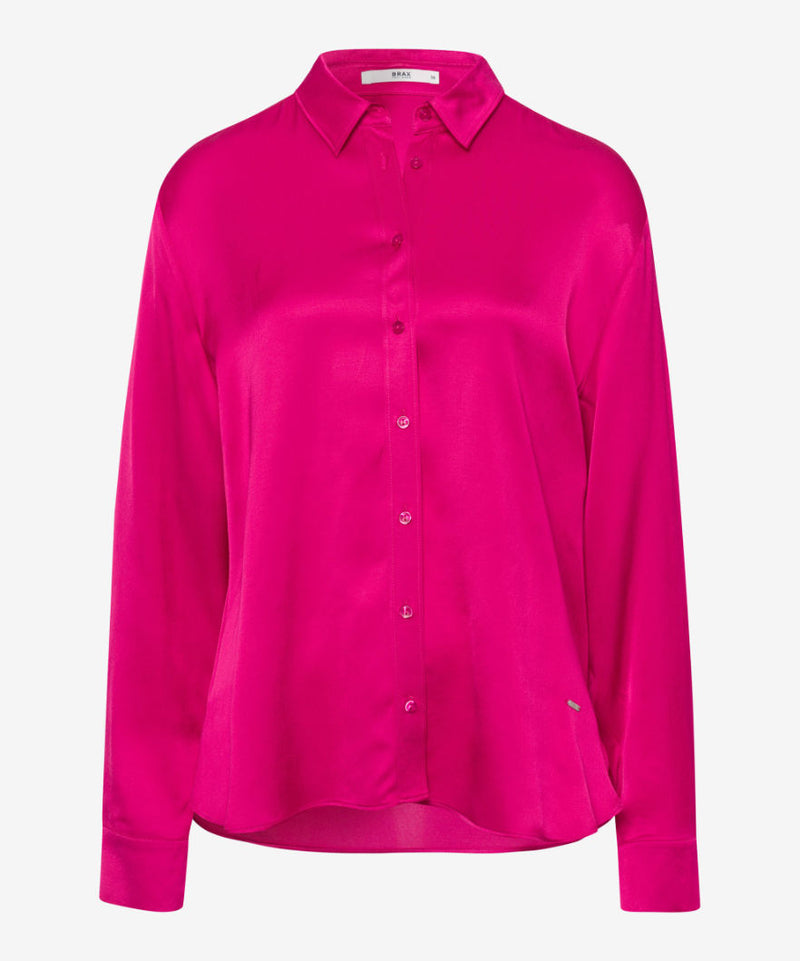 Vic Orchird Pink Shirt | Brax at Sarah Thomson | Front pack shot