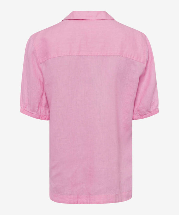 Vio Rose Short Sleeve Linen Shirt | Brax