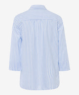 Vicki Blue and White Striped Linen Shirt | Brax