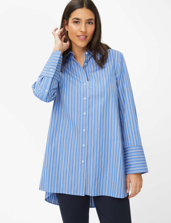 Viki Blue Striped Shirt | Brax