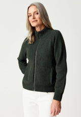 Arianne Zip-Up Jacket in Wilderness | Merinomink