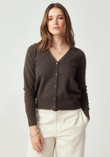 Relax Cashmere Cardigan in Cinnamon | Untouched World