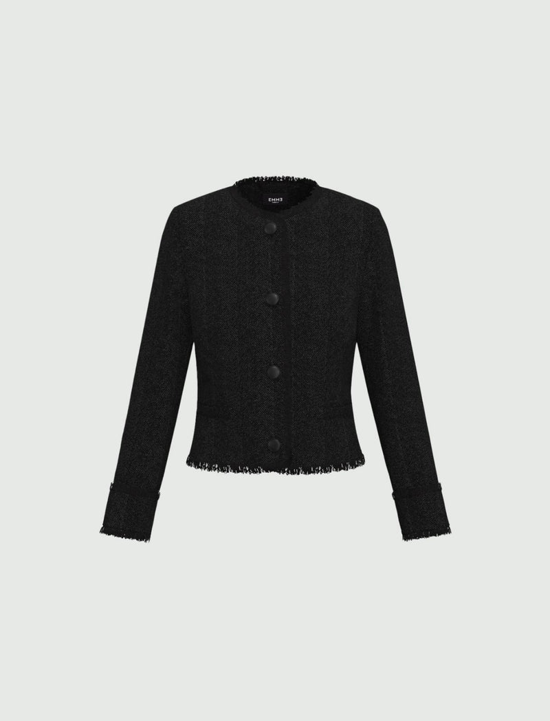 Scacco Black Jacket | EMME