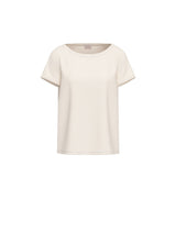 Cartone Wool White Silk Blend Blouse | EMME