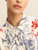 Angel Printed Twill Shirt | EMME