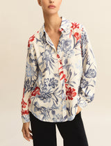 Angel Printed Twill Shirt | EMME