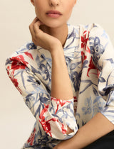 Angel Printed Twill Shirt | EMME