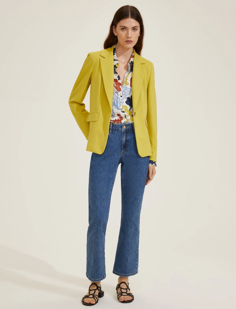 Morena Citron Print Shirt | EMME