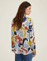 Morena Citron Print Shirt | EMME