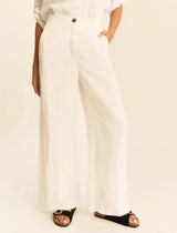 Pera White Trousers | EMME