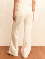 Baschi Cream Trousers | EMME