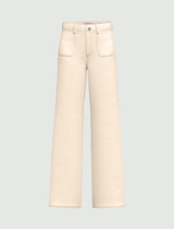 Baschi Cream Trousers | EMME