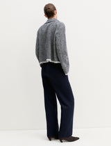 Ghinea Navy Trousers | EMME