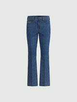 Ibisco Cornflower Blue Bootcut Jeans | EMME