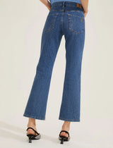 Ibisco Cornflower Blue Bootcut Jeans | EMME