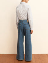 Disco Wide Leg Jeans | EMME
