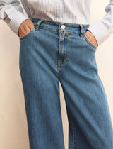 Disco Wide Leg Jeans | EMME