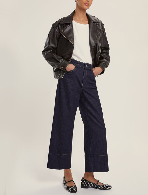 Kentia Midnight Blue Stretch Jeans | EMME