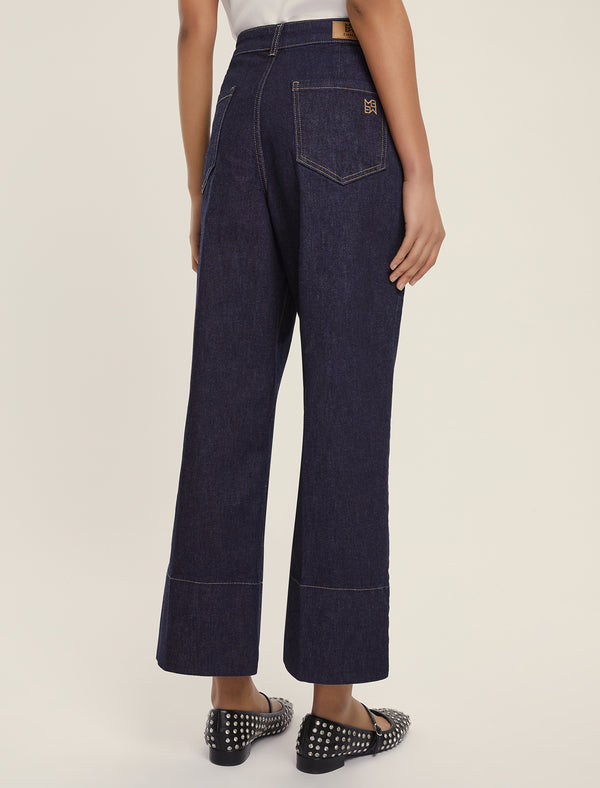 Kentia Midnight Blue Stretch Jeans | EMME