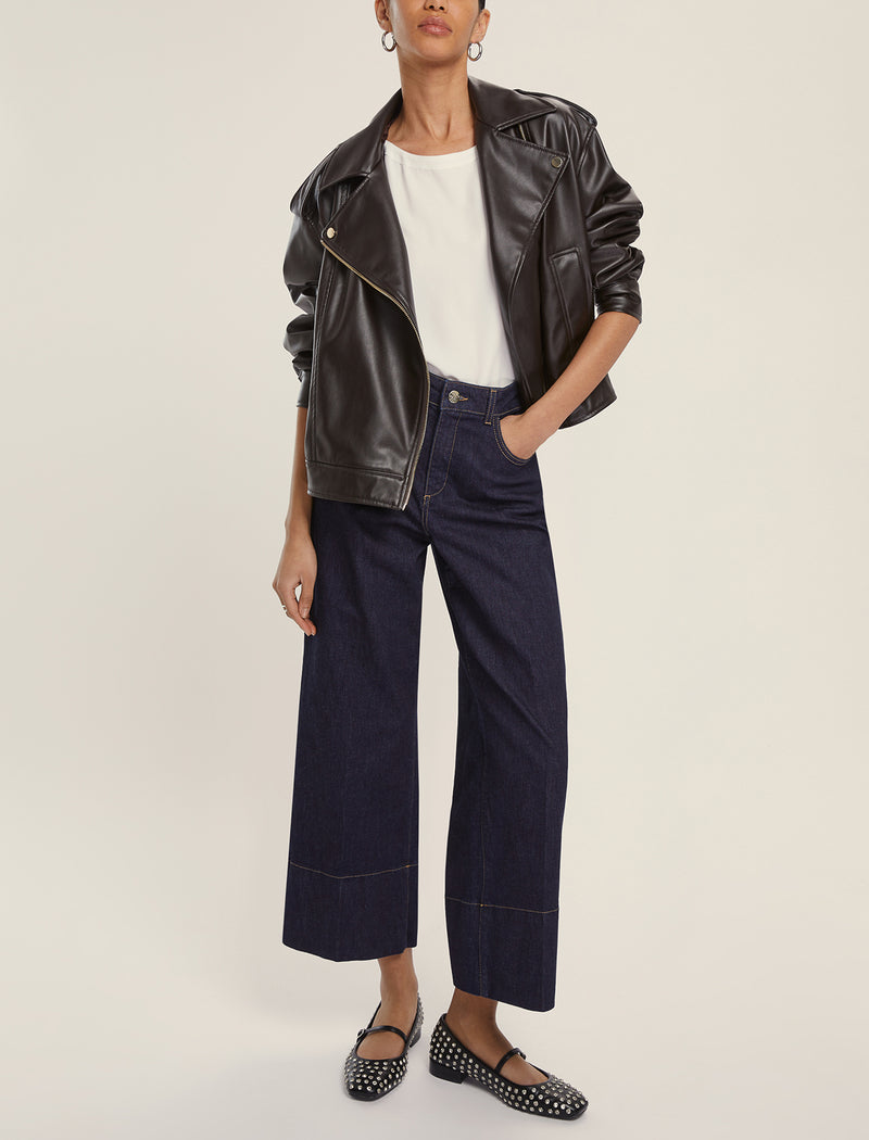 Kentia Midnight Blue Stretch Jeans | EMME