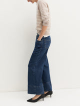 Cropped Wide Leg Jeans 003 | EMME