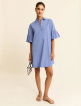 Epoche Dress in Periwinkle Blue | EMME