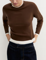 Prunga Brown Jumper | EMME