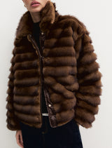 Agia Faux Fur Jacket | EMME