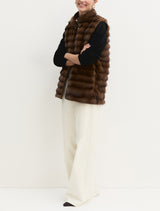 Baccano Faux Fur Gilet | EMME