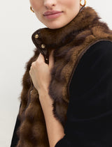 Baccano Faux Fur Gilet | EMME