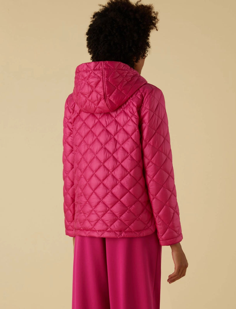 Ghiera Fuchsia Quilted Jacket | EMME