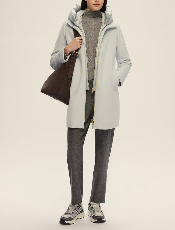 Bacio Dust Blue Coat | EMME
