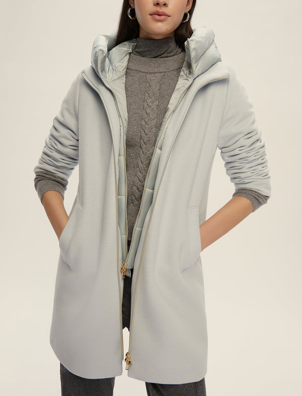 Bacio Dust Blue Coat | EMME