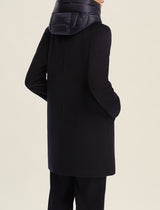 Bacio Navy Coat | EMME