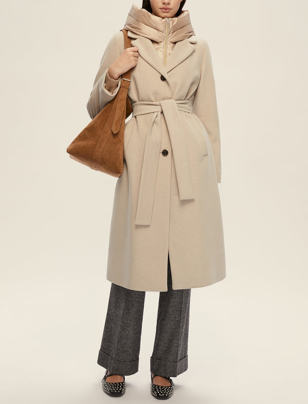 Desiderio Ecru Coat | EMME