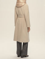 Desiderio Ecru Coat | EMME