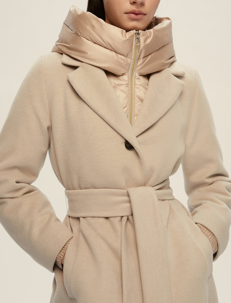 Desiderio Ecru Coat | EMME