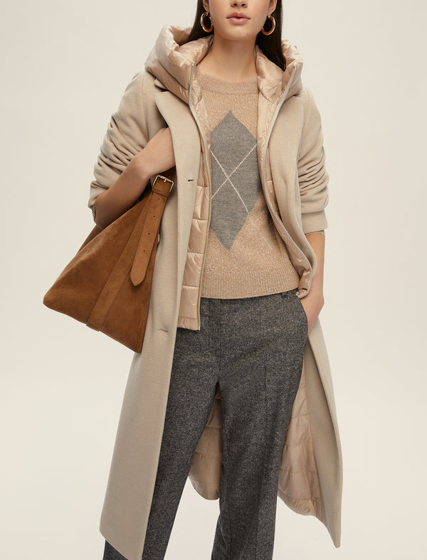 Desiderio Ecru Coat | EMME