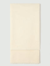 Slalom Cream Scarf | EMME